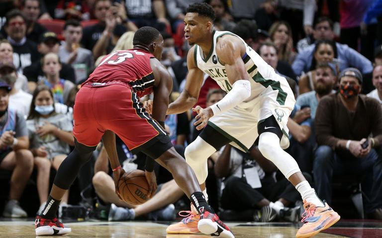  阿德巴约两双热火复仇雄鹿  